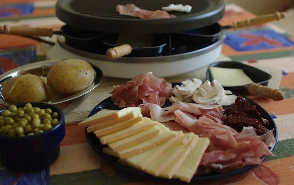 Raclette et fondue