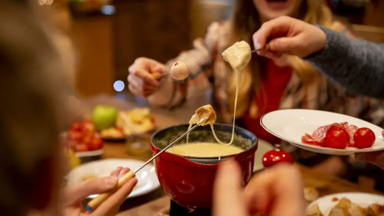 Repas fondue